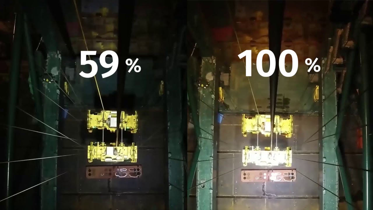 Crane lighting auto dimming video