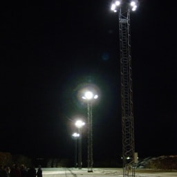 LED Terreinverlichting voor Domsjö Papierfabriek Sweden