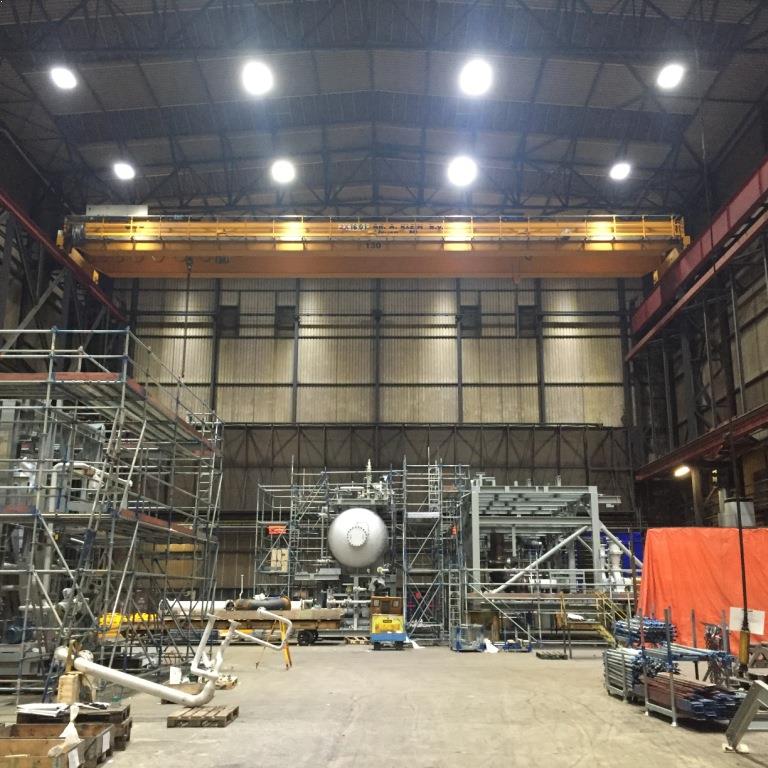 LED Bedrijfshalverlichting hoge fabriekshal voor Hollandia