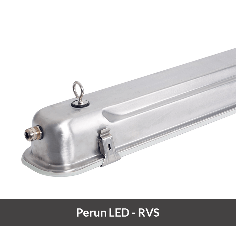LED armatuur Perun RVS