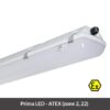 Explosiebestendige ATEX LED armatuur Prima LED