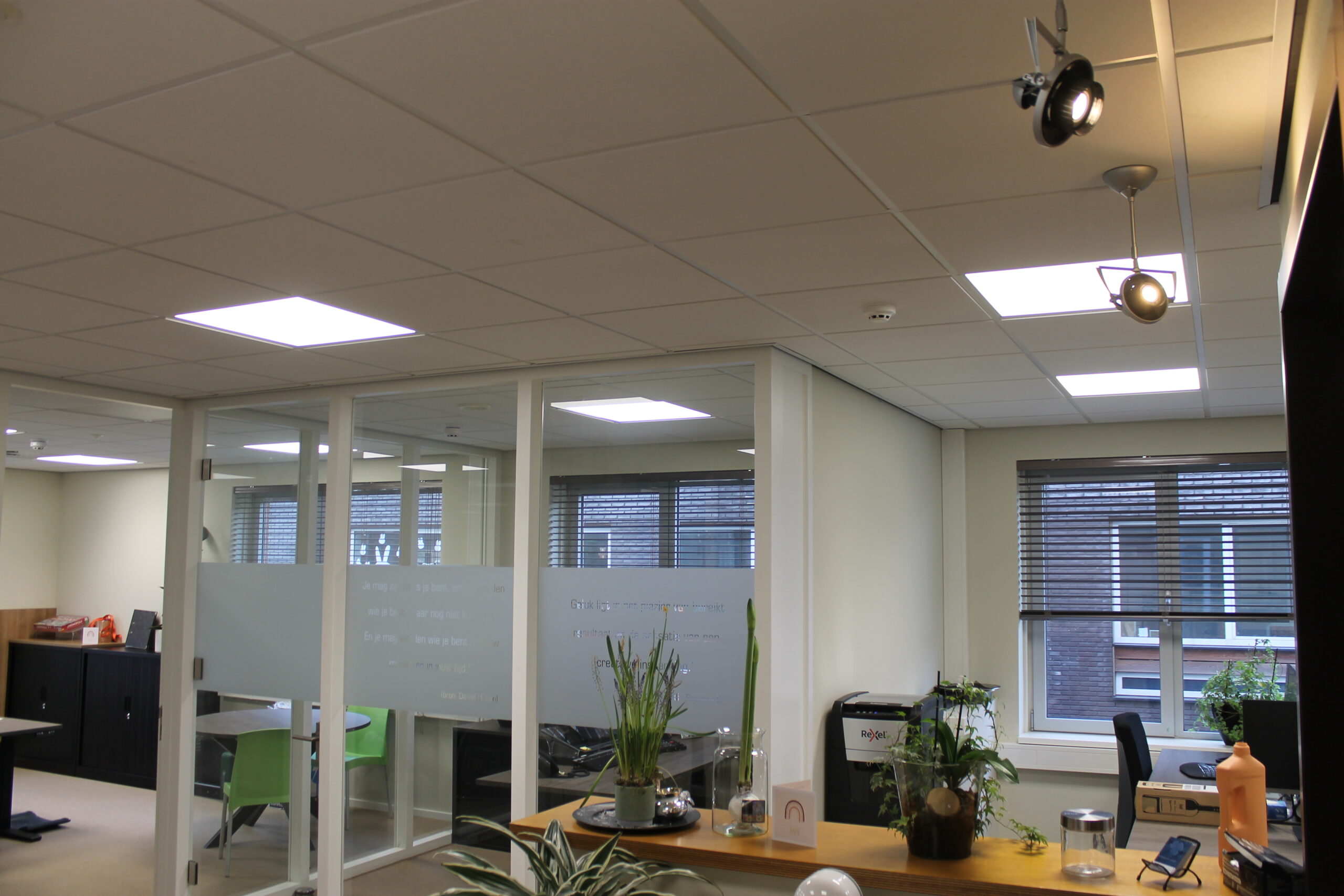 kantoorverlichting led panelen