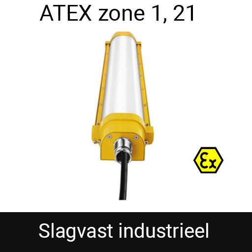 ATEX zone 2 slagvast industrieel